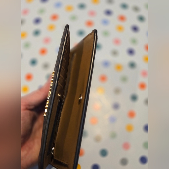 MK Michael Kors Wallet Jet Set Travel Slim Bifold brown acorn signature - Picture 4 of 6